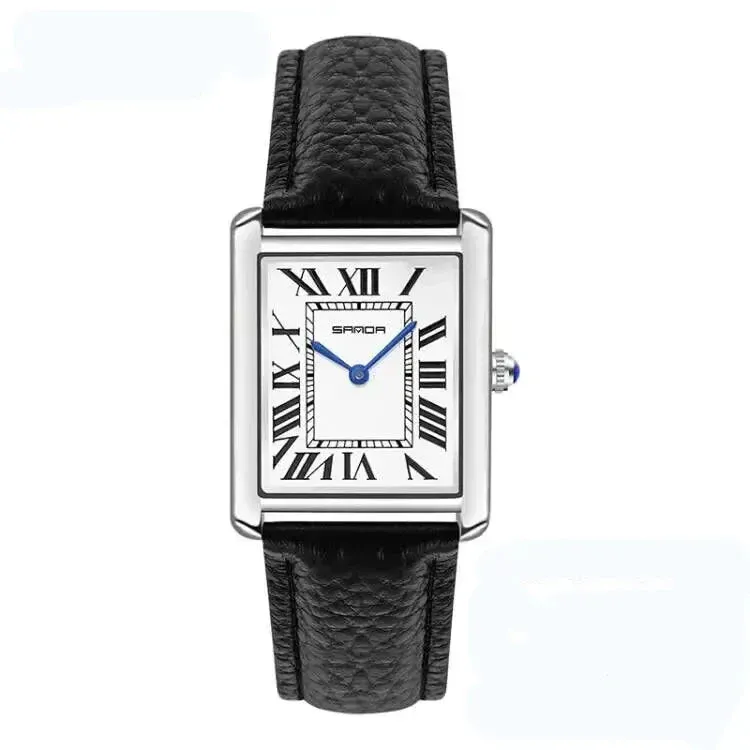 Elegant Watches with Square Dial for Couples