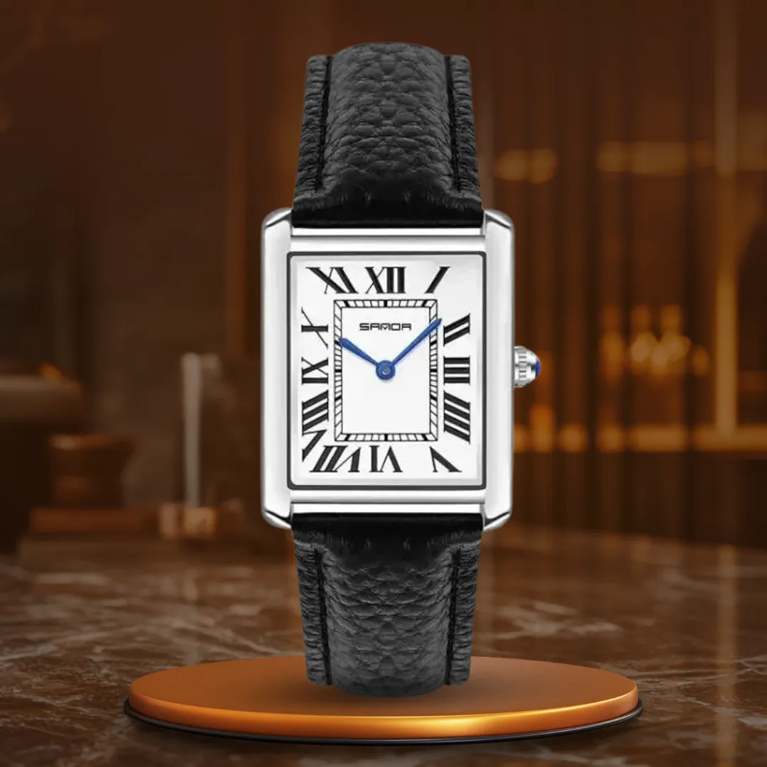 Elegant Watches with Square Dial for Couples