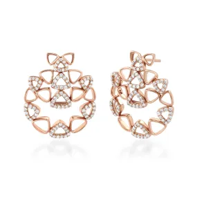 Elements Cluster Diamond Earrings