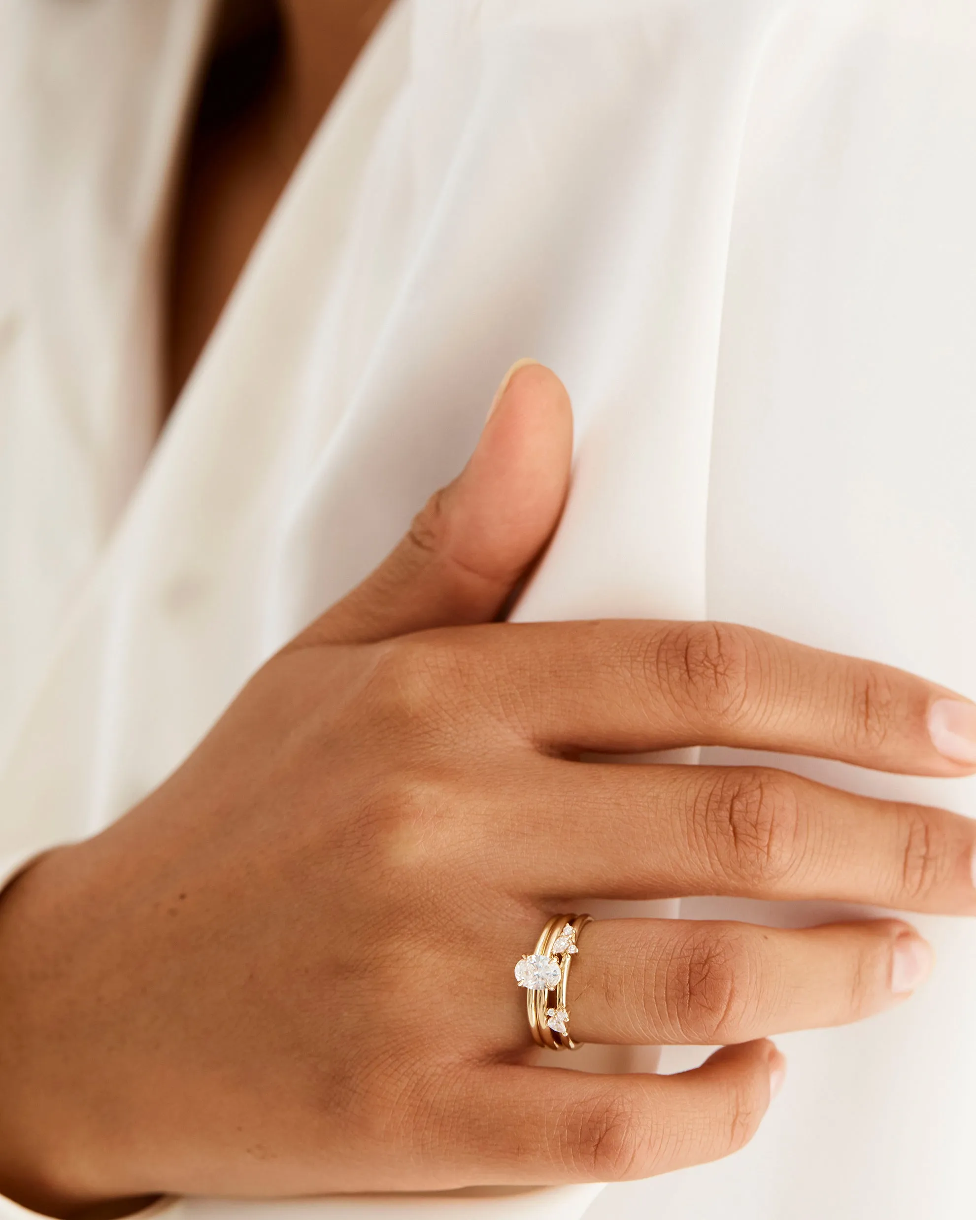 Etta Cluster Ring | Diamonds | Ready to Ship