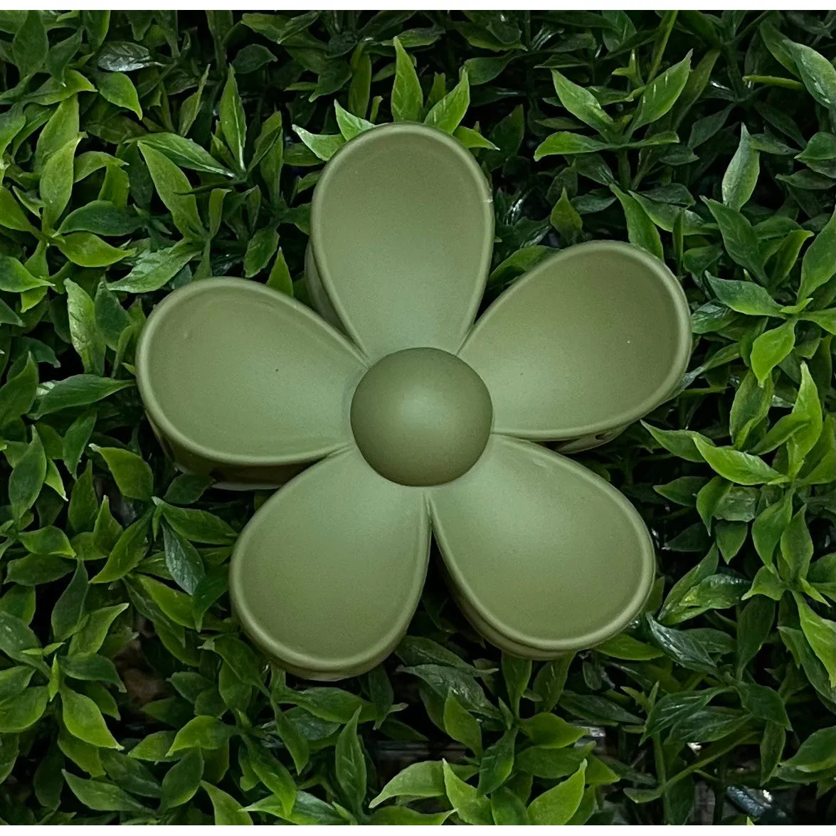Flower Claw Clip