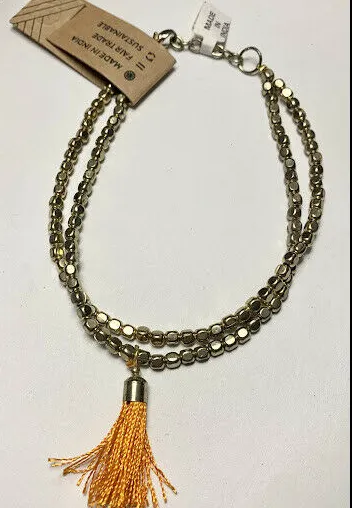 Gold Tassel Anklet