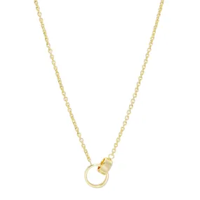 Gorjana Rose Interlocking Necklace