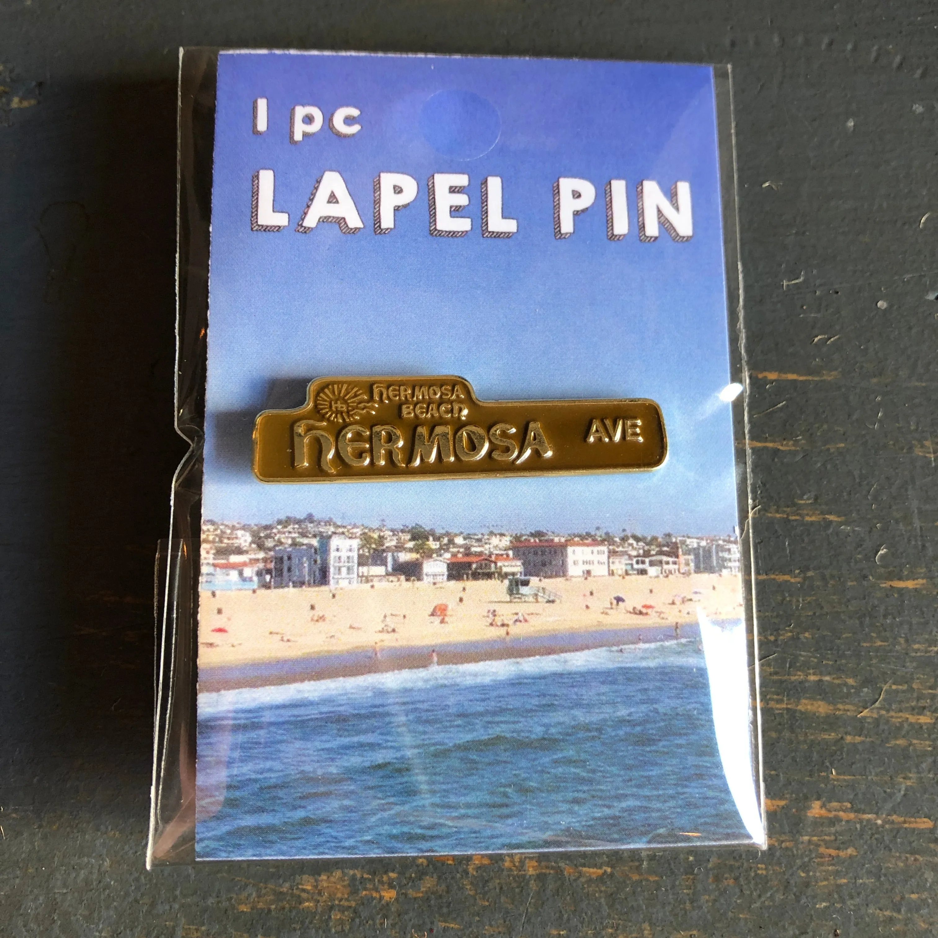 Hermosa Beach :: HERMOSA AVE - Lapel Pin