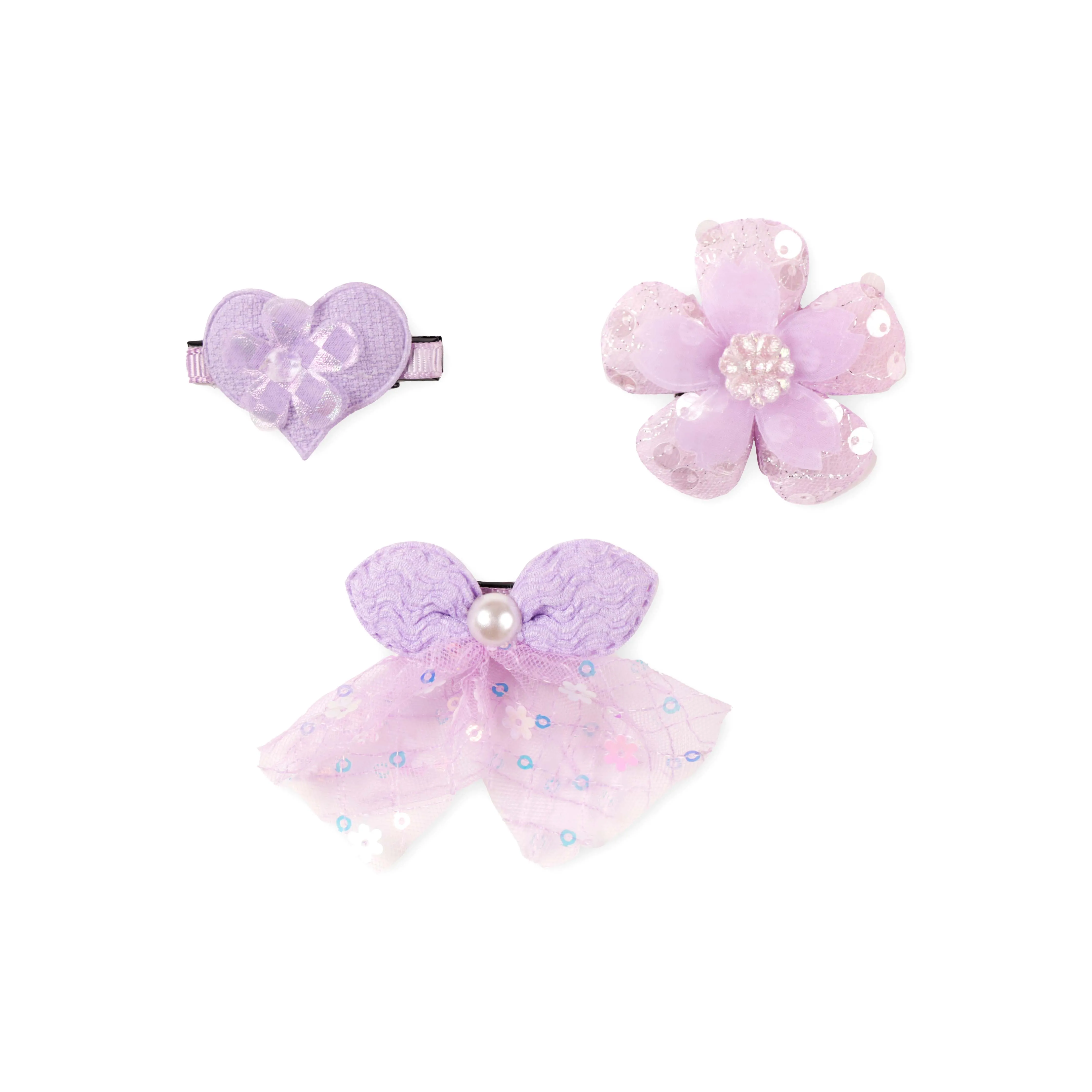 Kicks & Crawl - Daisy Delight Hairclips -Pack of 3