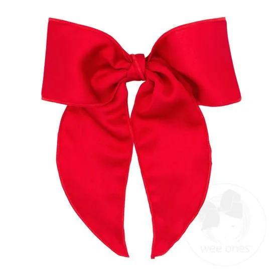 King Satin Bowtie with Twisted Wrap and Whimsy Tails