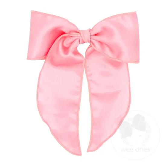 King Satin Bowtie with Twisted Wrap and Whimsy Tails