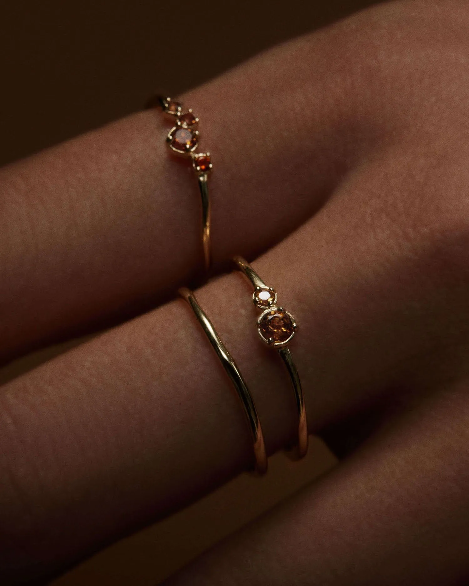 Kirstin Ash 9k Gold Aurelia Ring