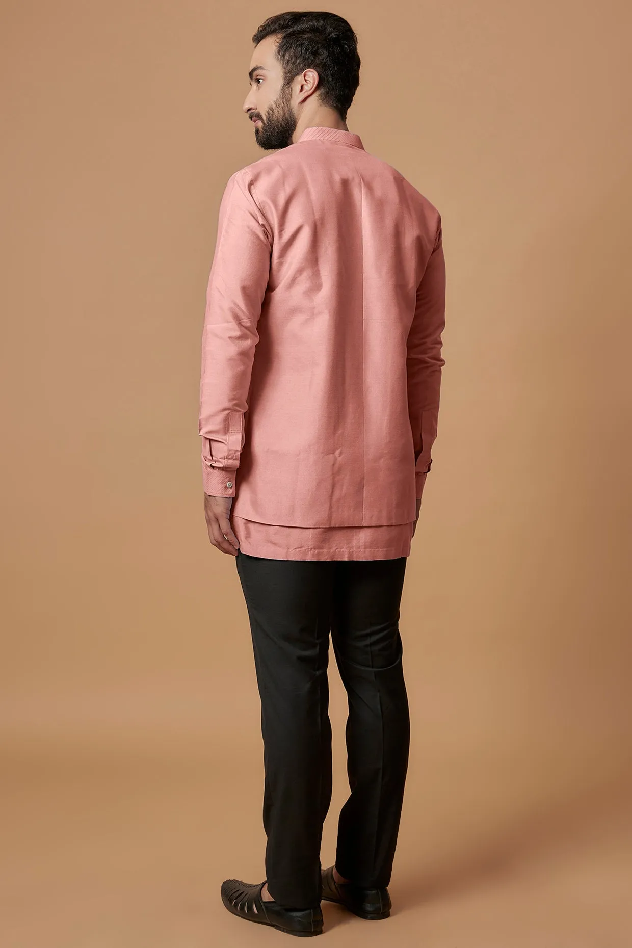Layered Shirt Kurta - Devansh