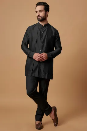 Layered Shirt Kurta - Rayaan