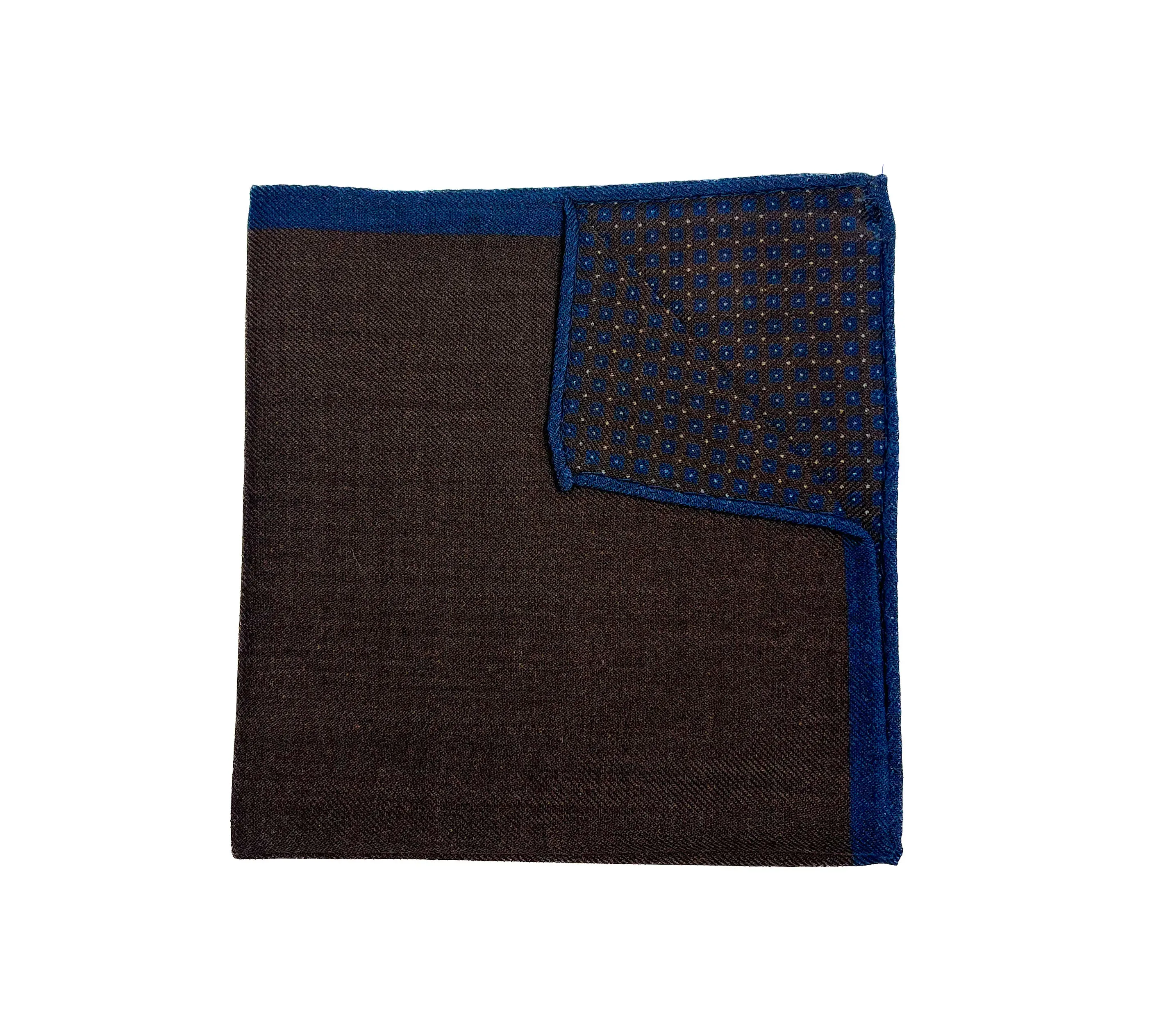 Liam John Double Faced Squared Pocket Square