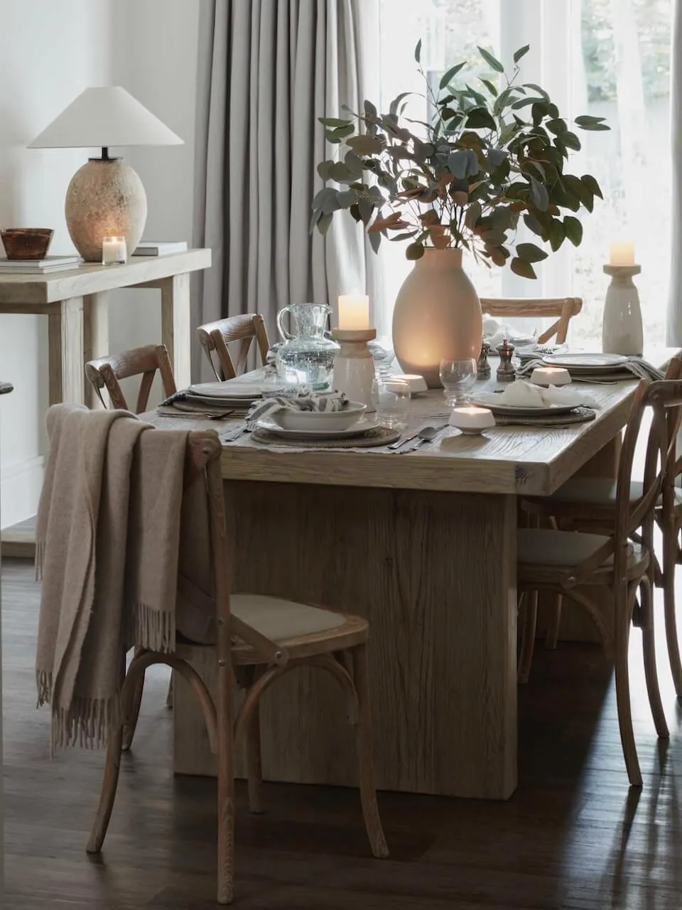 Lindon Reclaimed Wooden Dining Table - 6-8 Seater