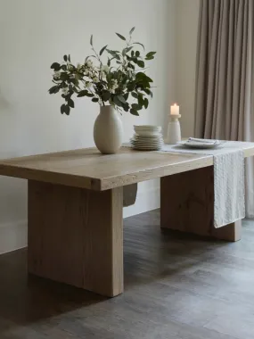 Lindon Reclaimed Wooden Dining Table - 6-8 Seater