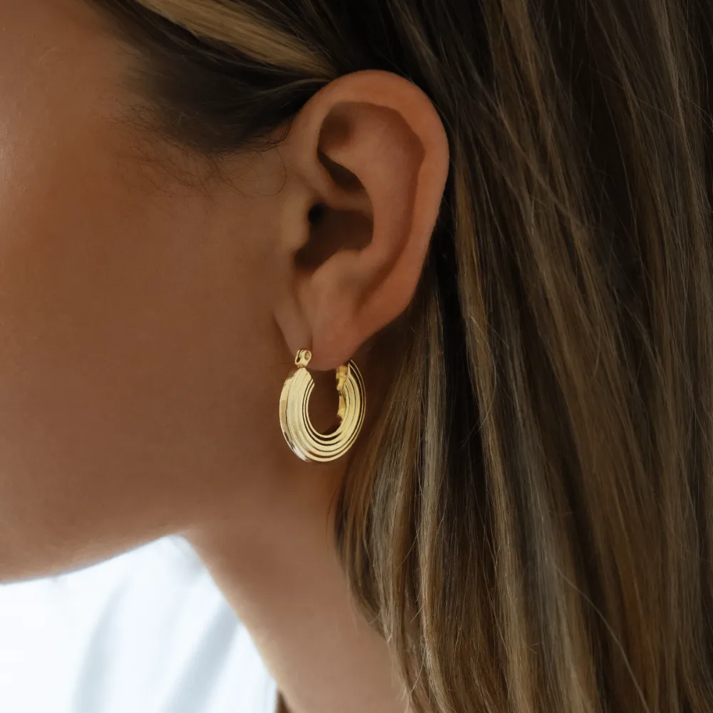 Lisbon Hoop Earrings