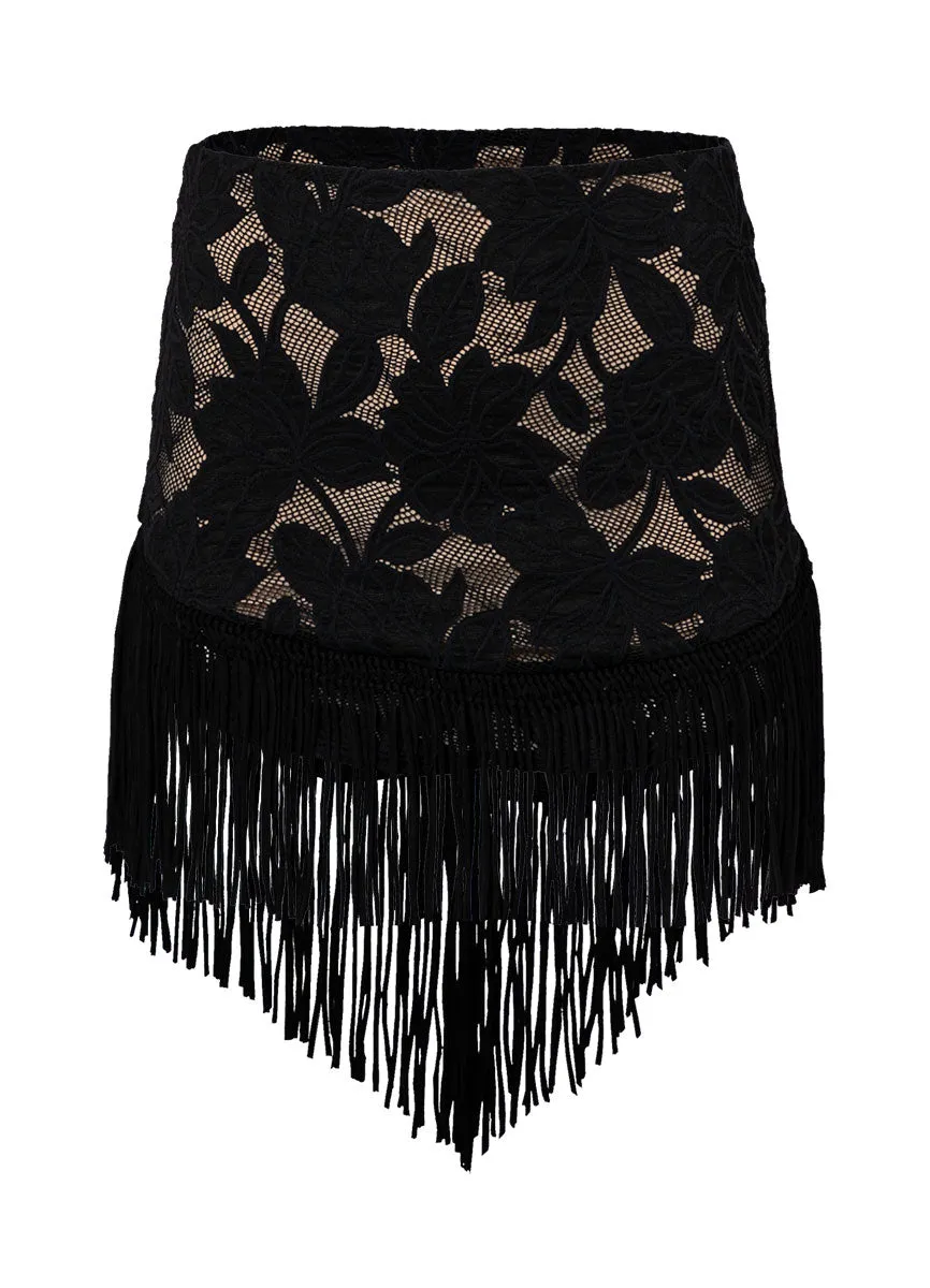 Maaji Midnight Bouquet Marsa Short Skirt