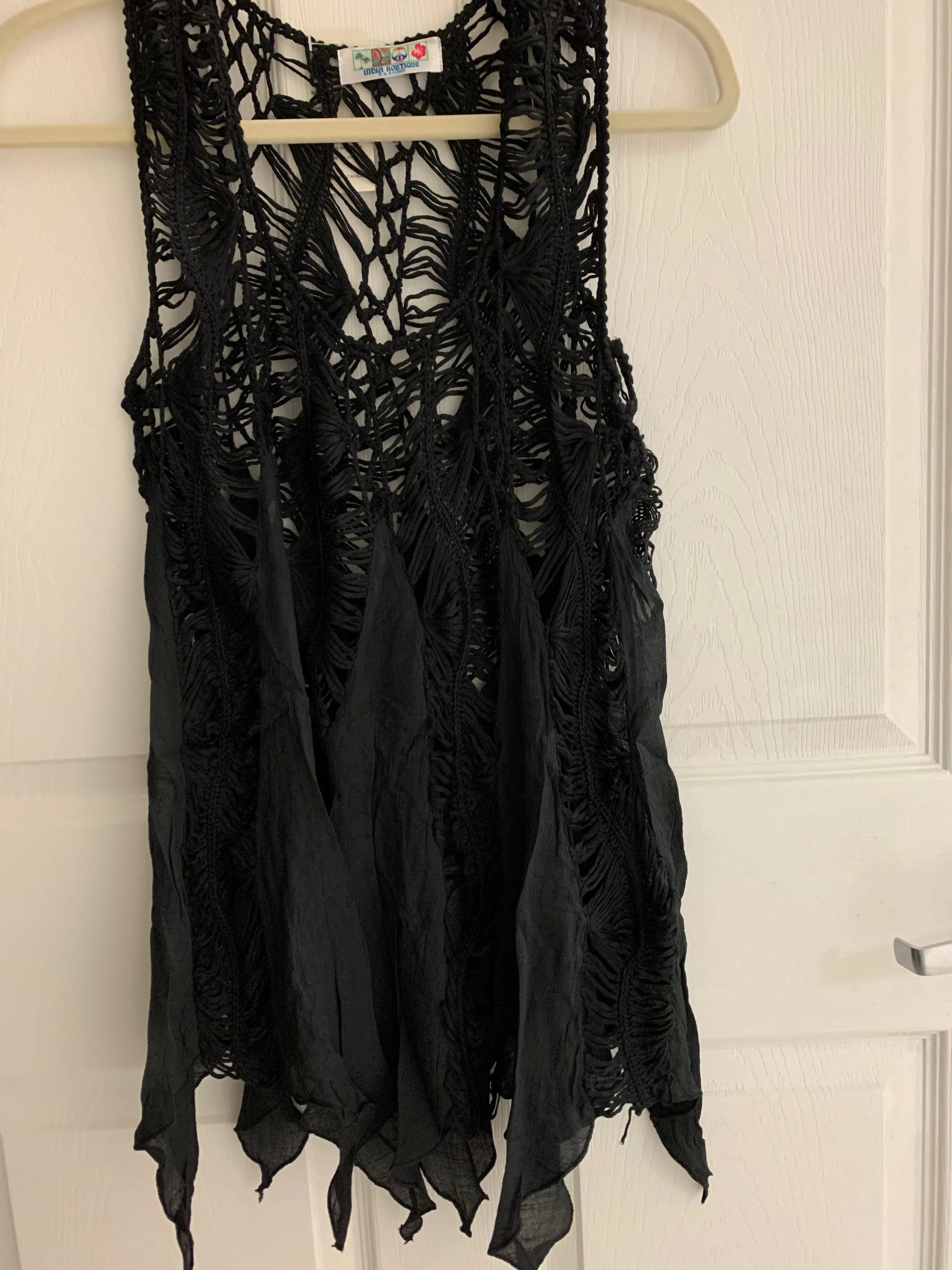 Maisy Macrame' Top