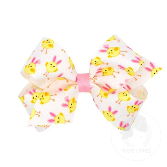 Medium Easter Print GG Bow