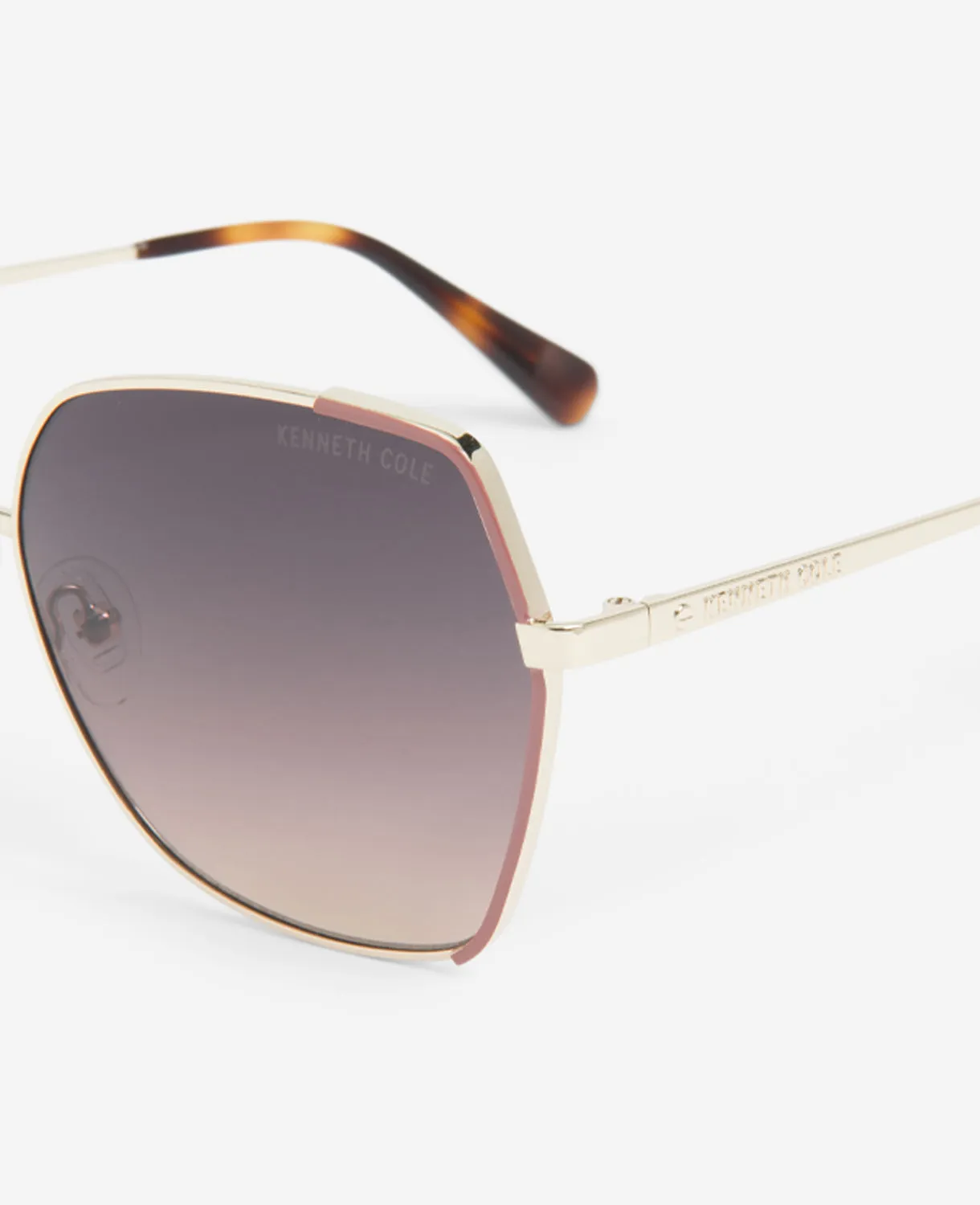 Metal Geometric Sunglasses