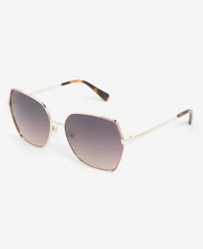 Metal Geometric Sunglasses