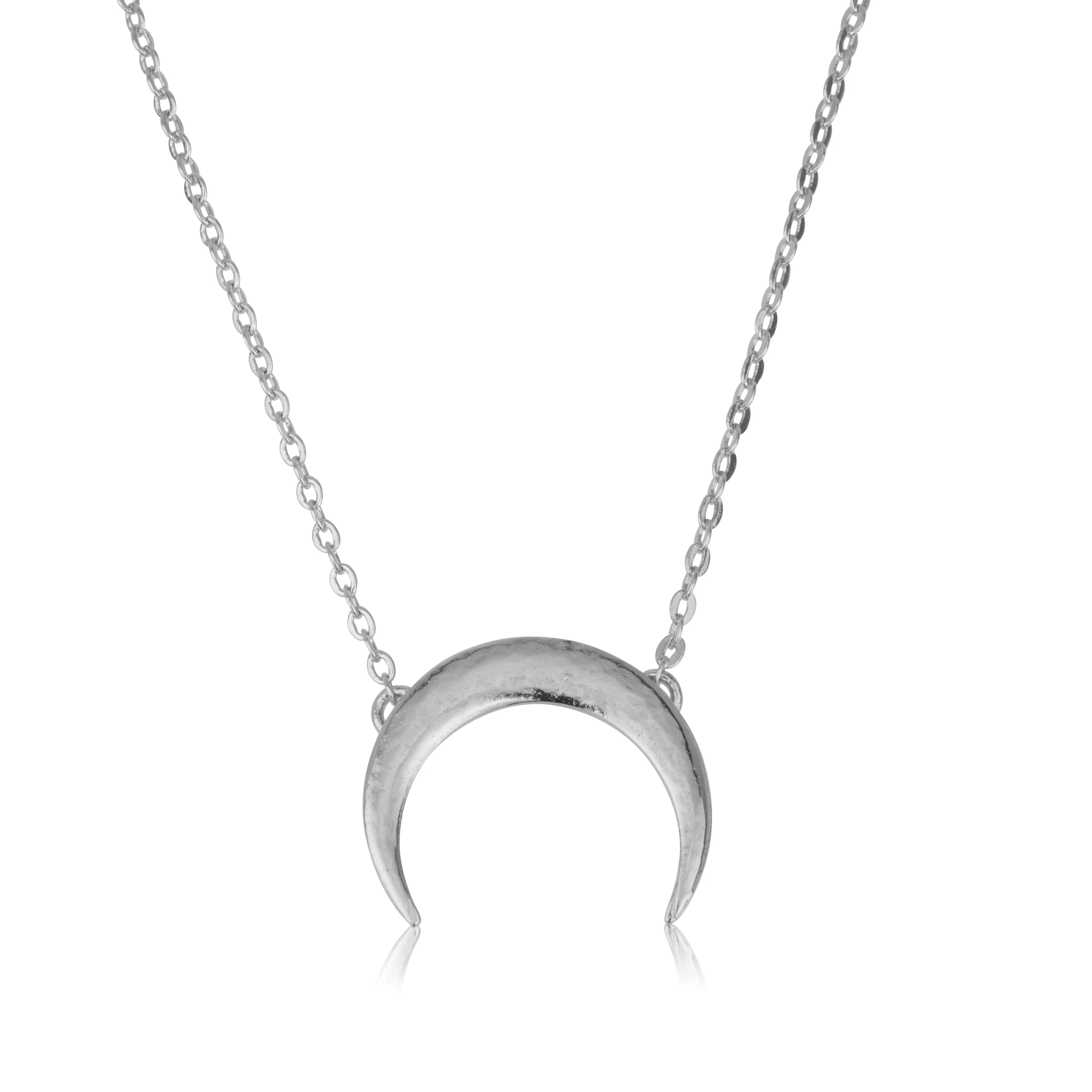 Moon With Romi Chain Necklace