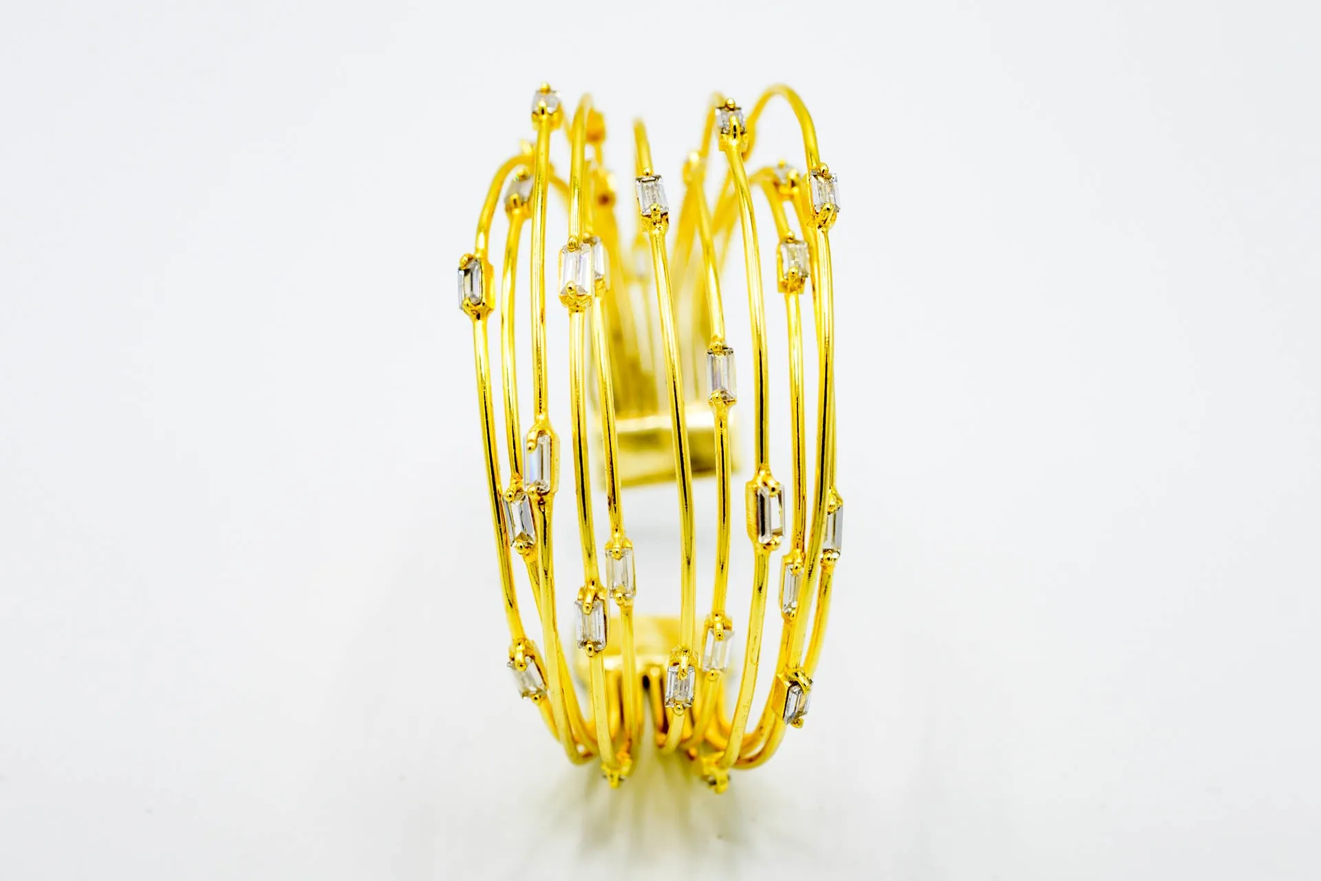 Multiline Baguette Cuff