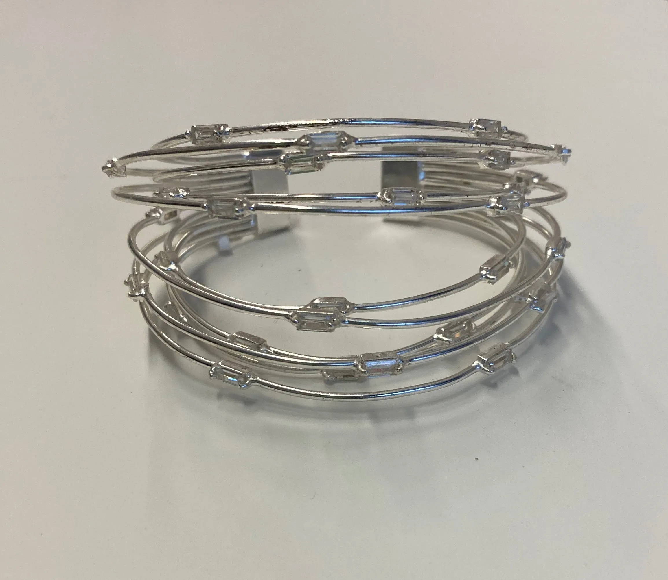 Multiline Baguette Cuff