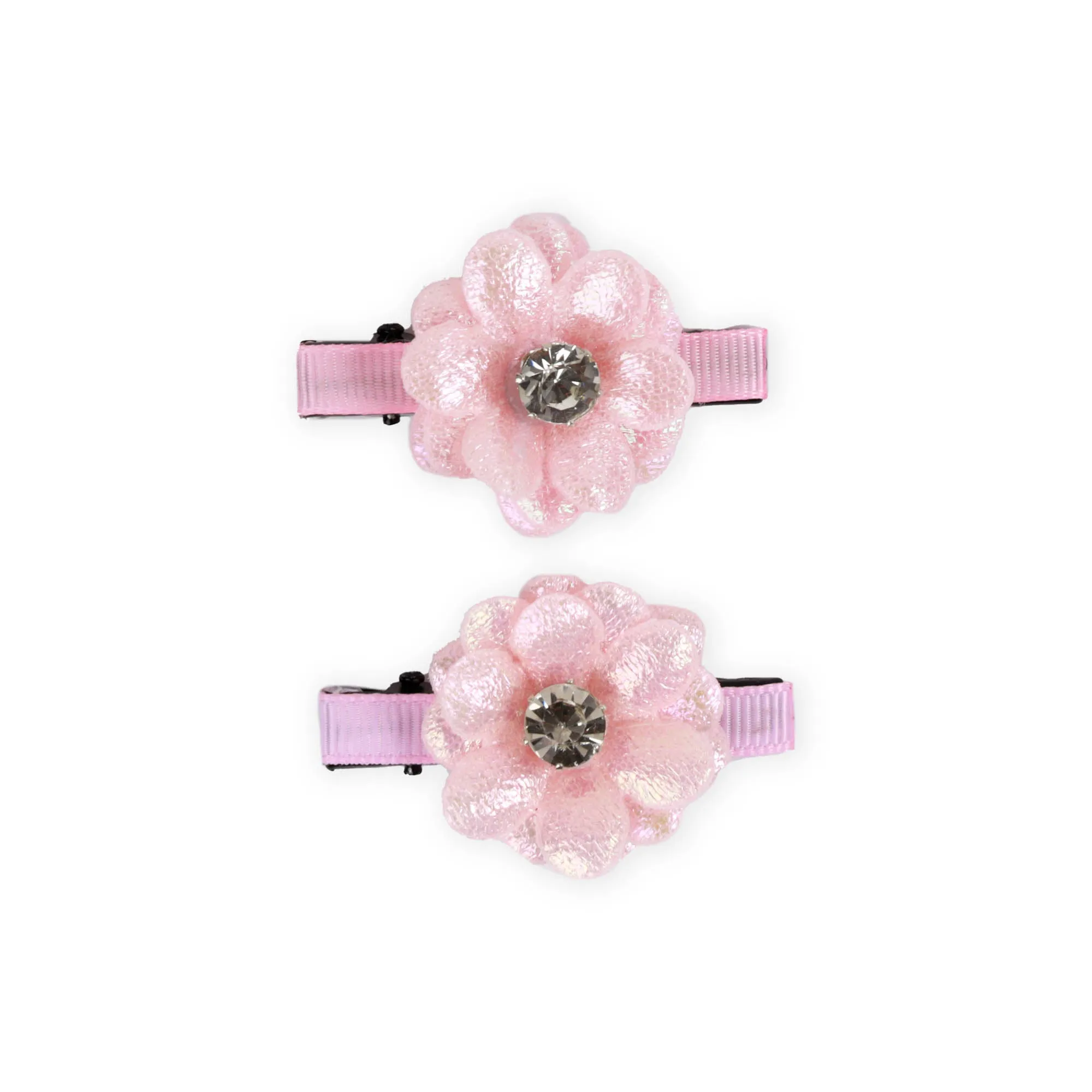 Nadoraa- Floral Unicorn Pink Hairclips- 4 Pack 