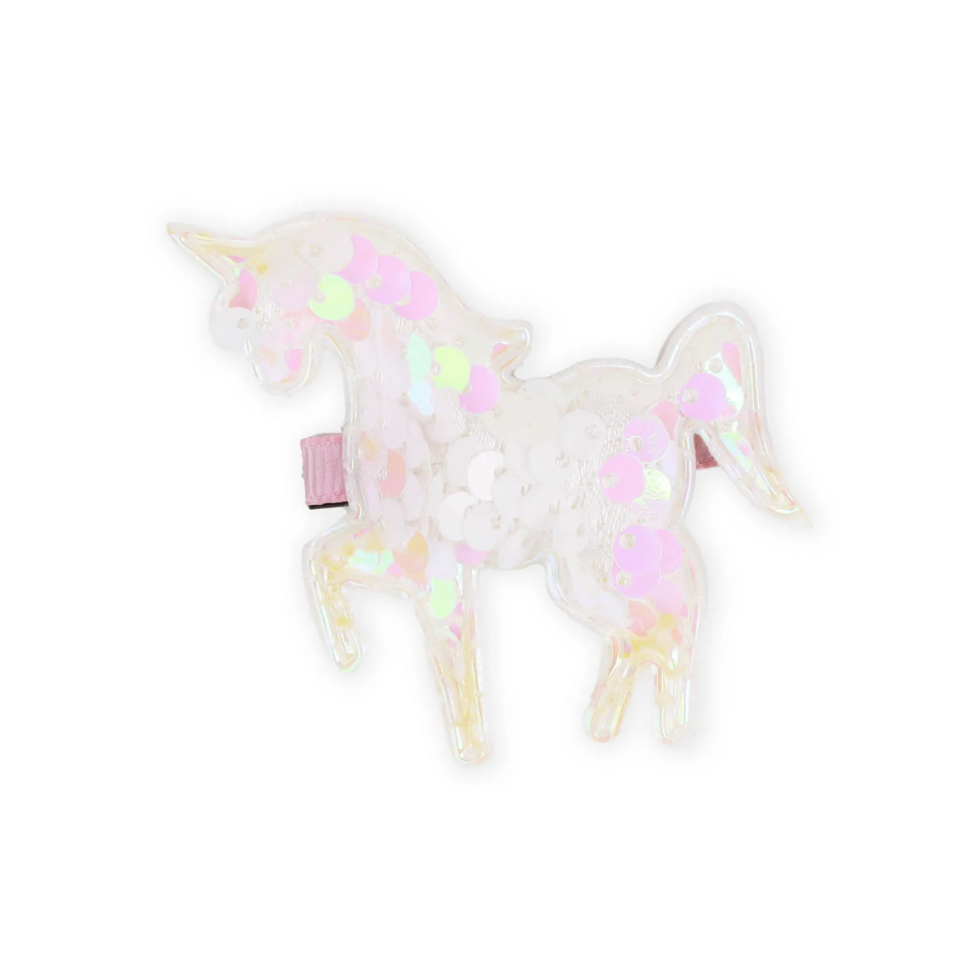 Nadoraa- Floral Unicorn Pink Hairclips- 4 Pack 