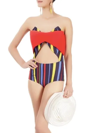 Nidhhi Agerwal In Our Wrap Me Swimsuit