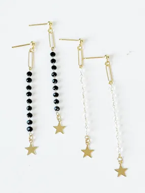 Night Sky Beaded Earrings