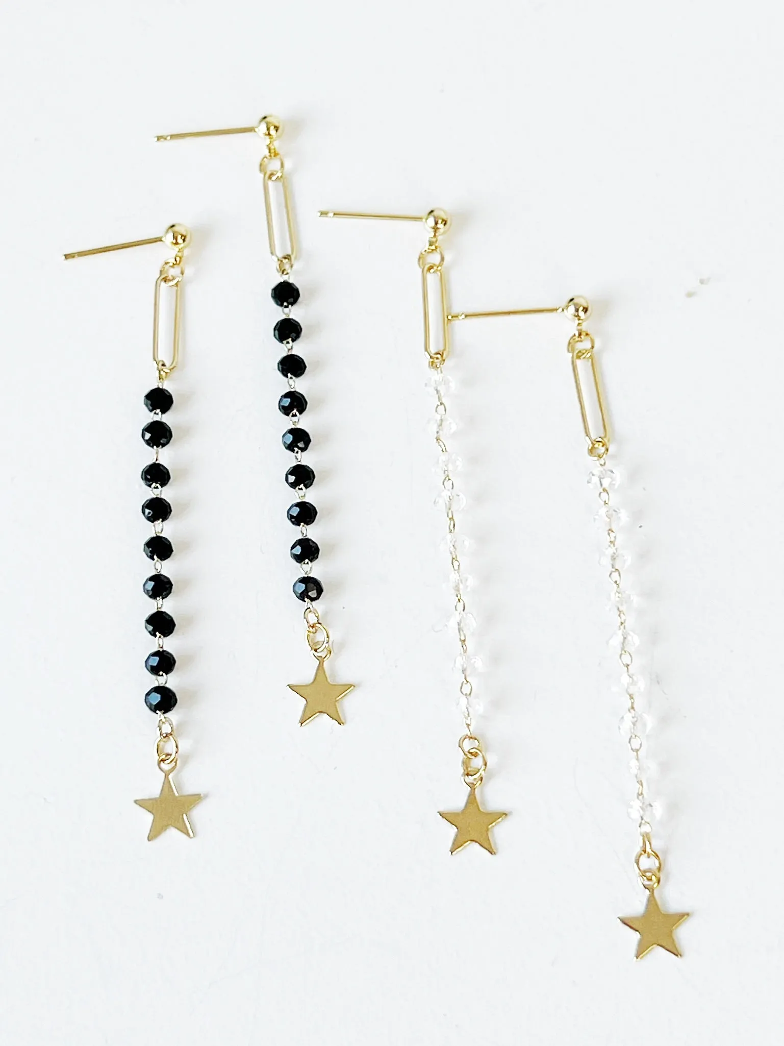 Night Sky Beaded Earrings