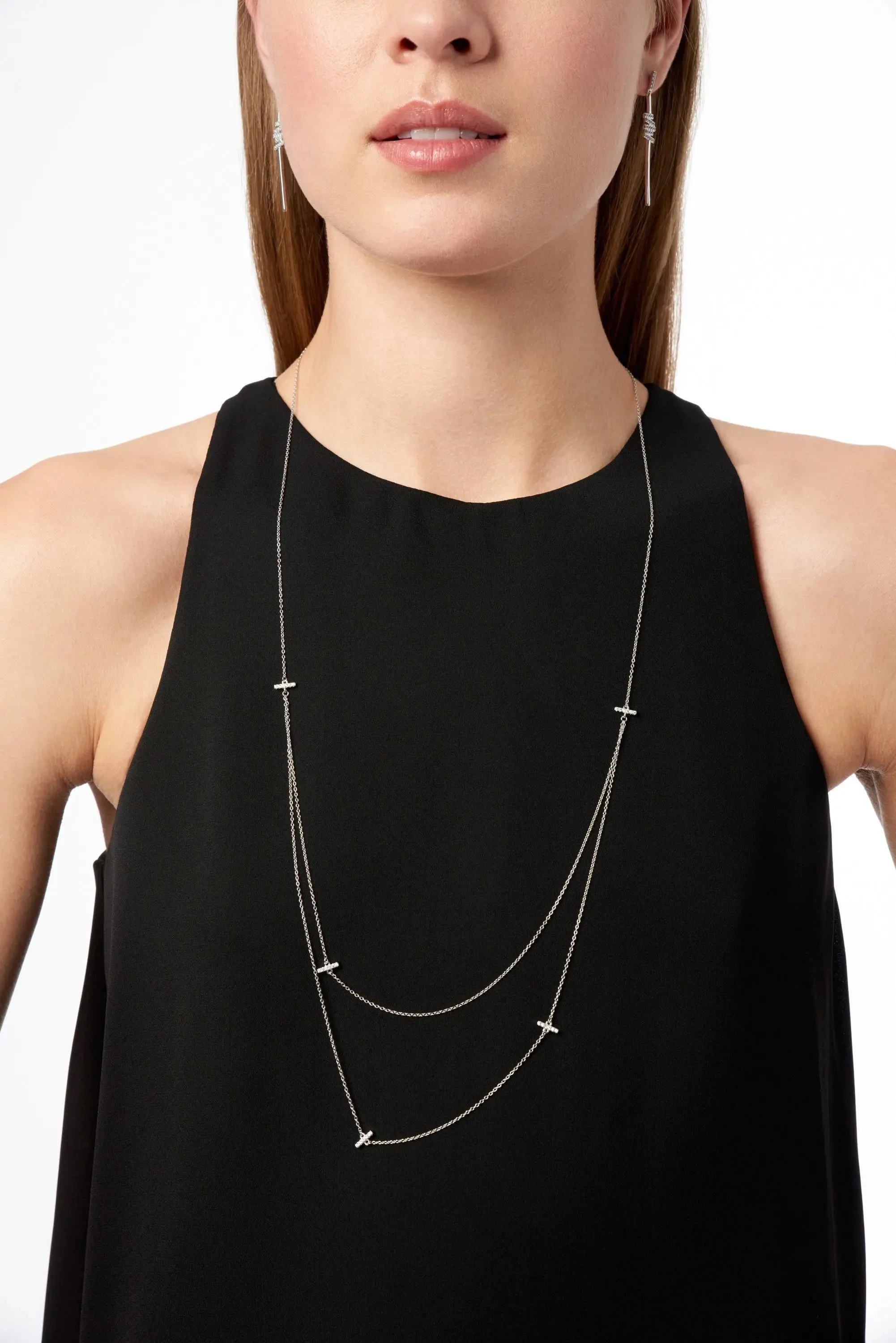 Radiance Delicate Linear Drop Earring