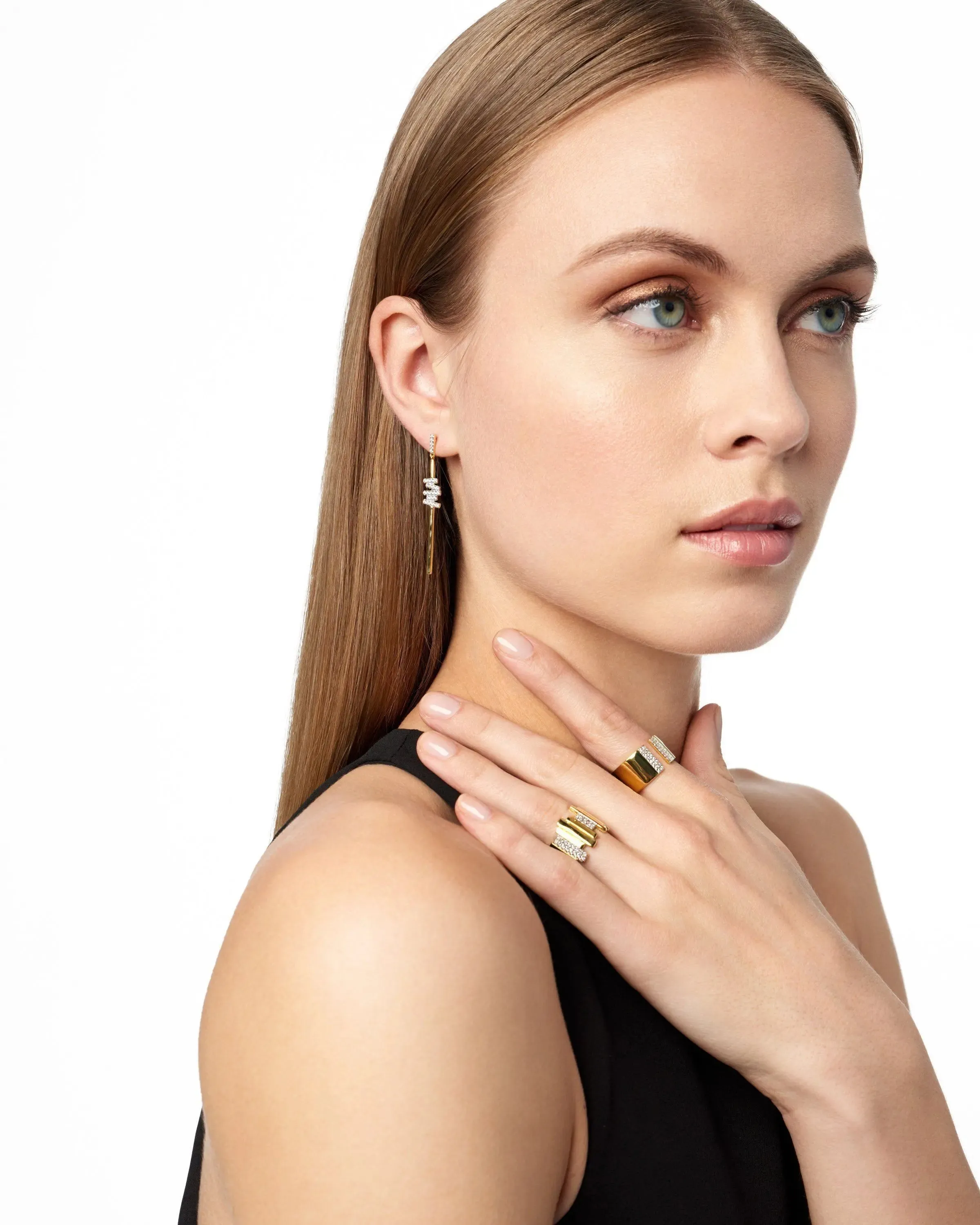 Radiance Delicate Linear Drop Earring