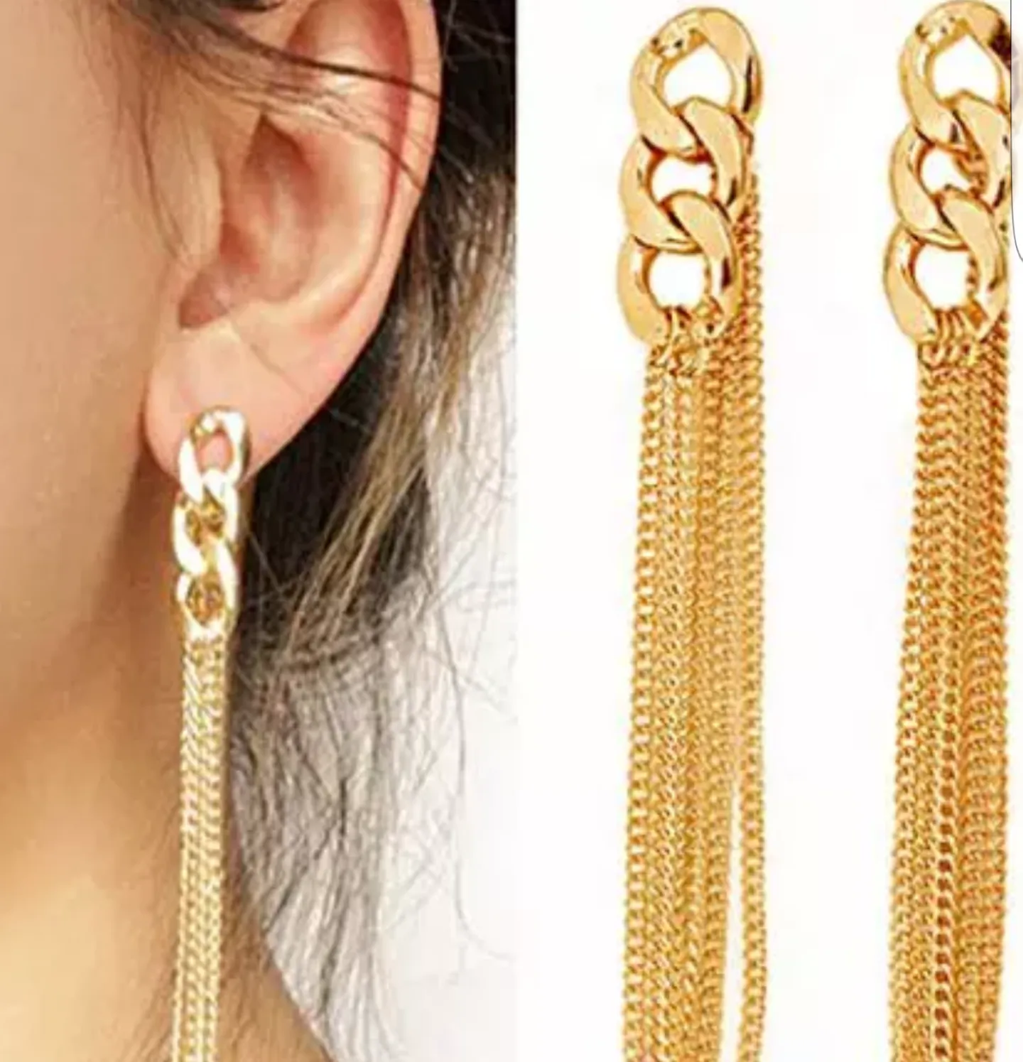 Retro Drop Earring Tassel