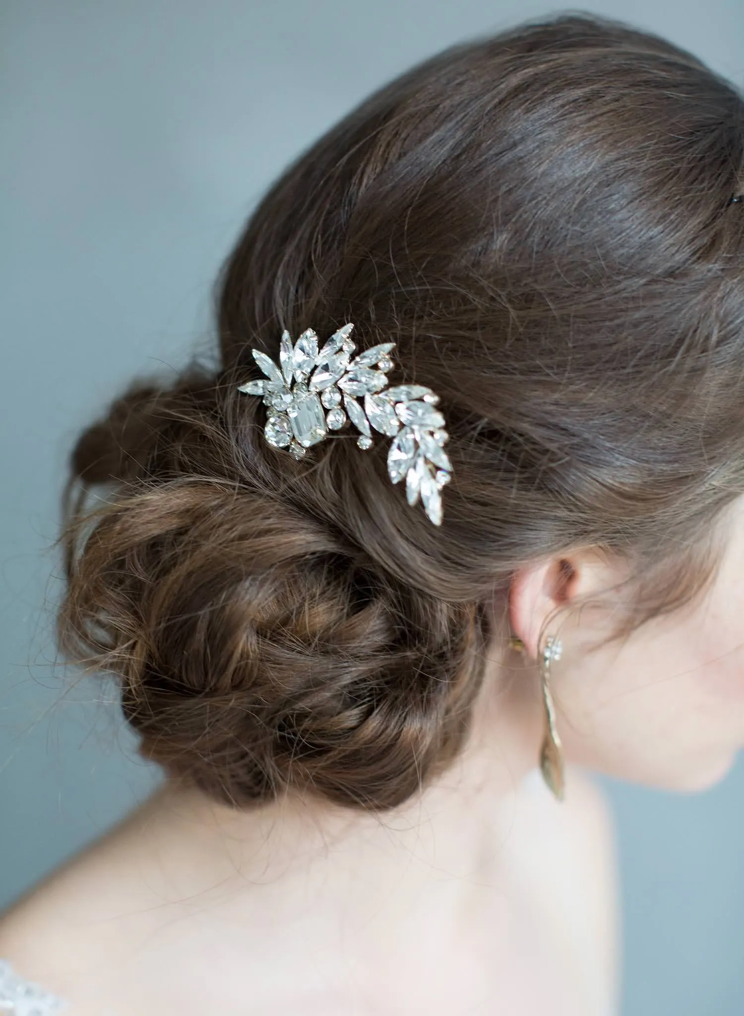 Rhinestone burst hair pin - Style #7016