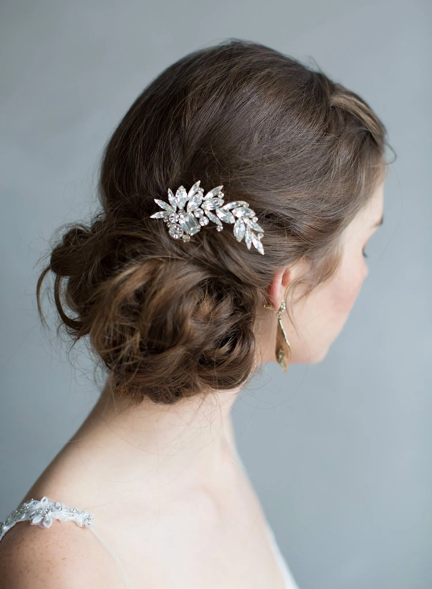 Rhinestone burst hair pin - Style #7016