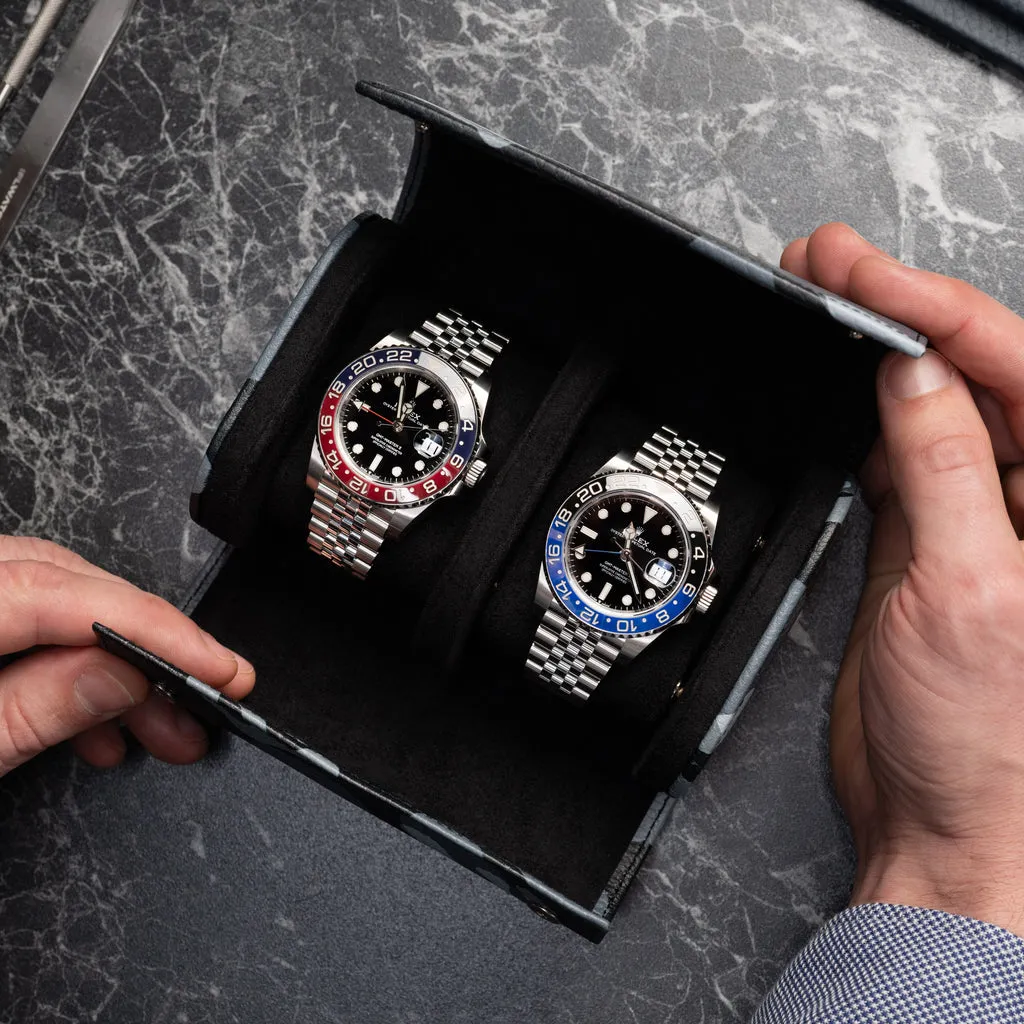 Stealth Camo Watch Roll – Two Watches