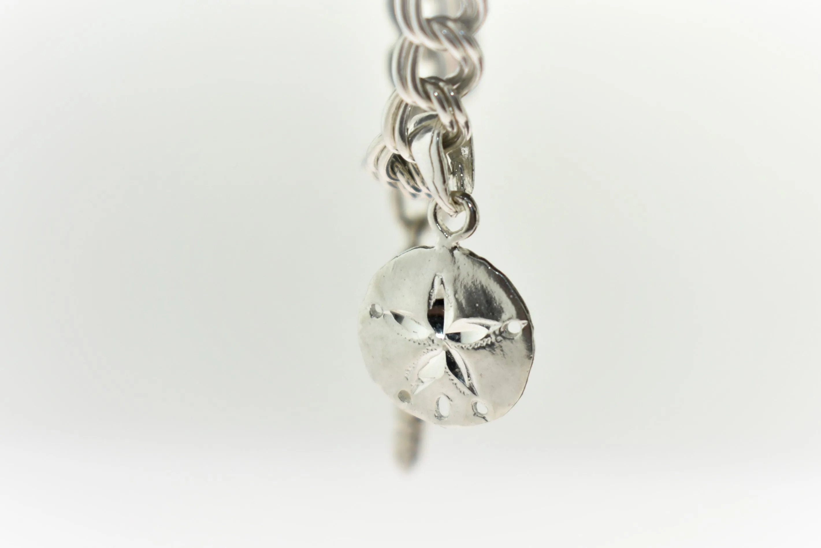 Sterling Silver Sand Dollar Charm