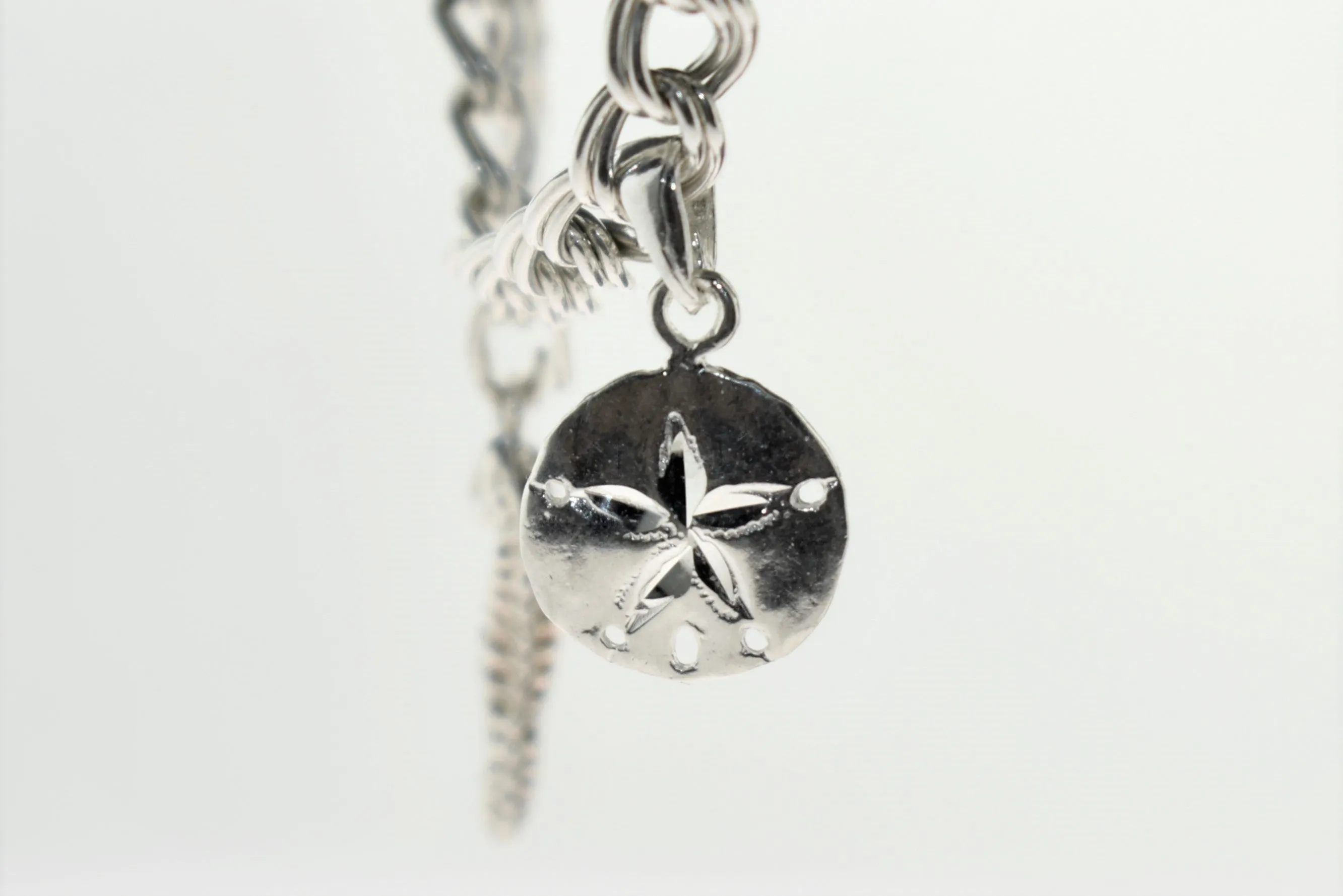 Sterling Silver Sand Dollar Charm