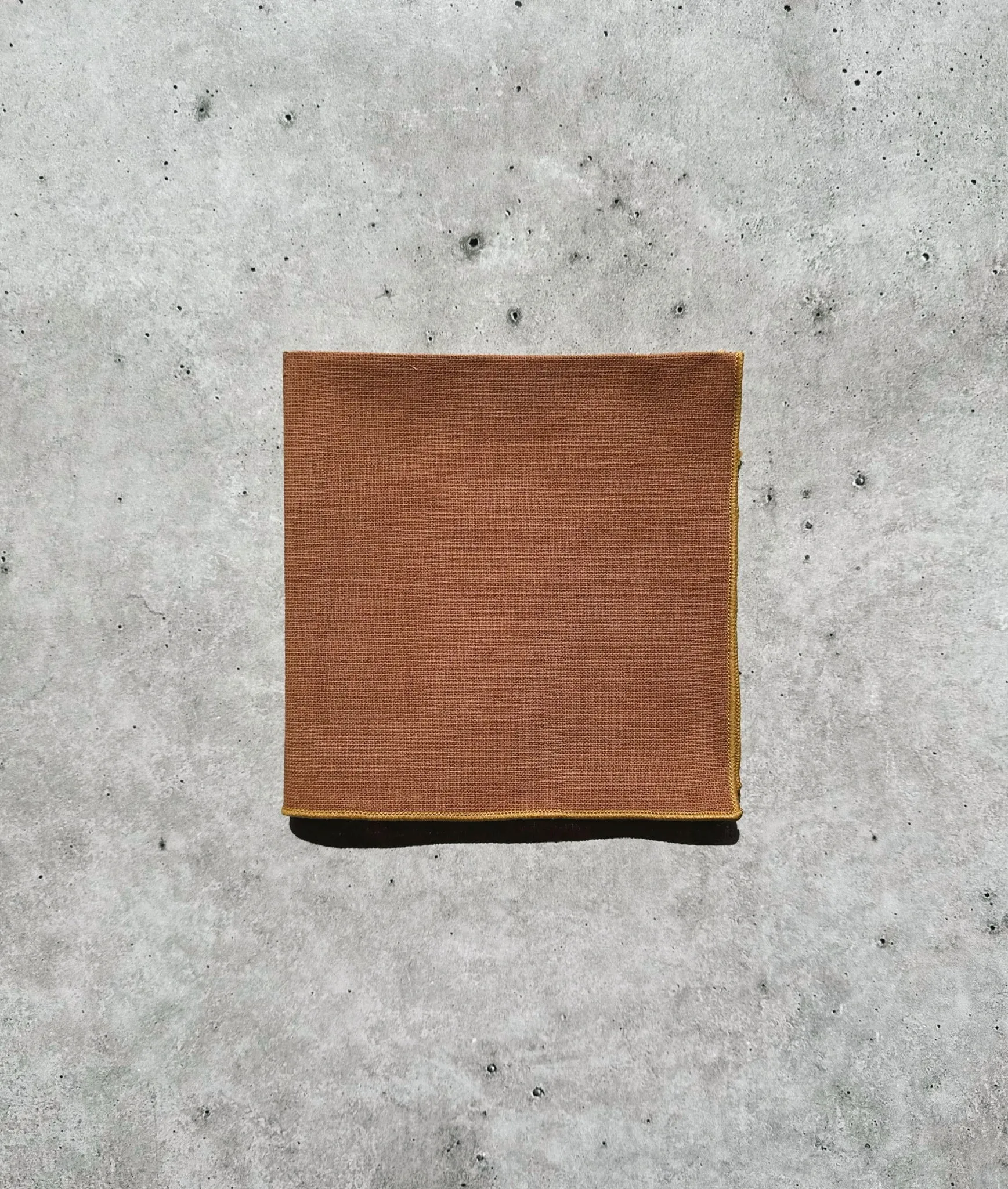 Sundial Cotton Pocket Square