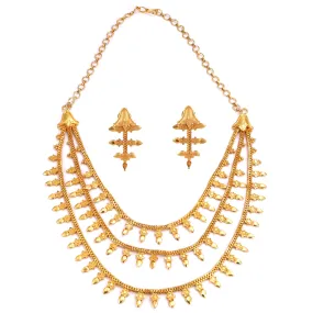 Three Layered Necklace Set