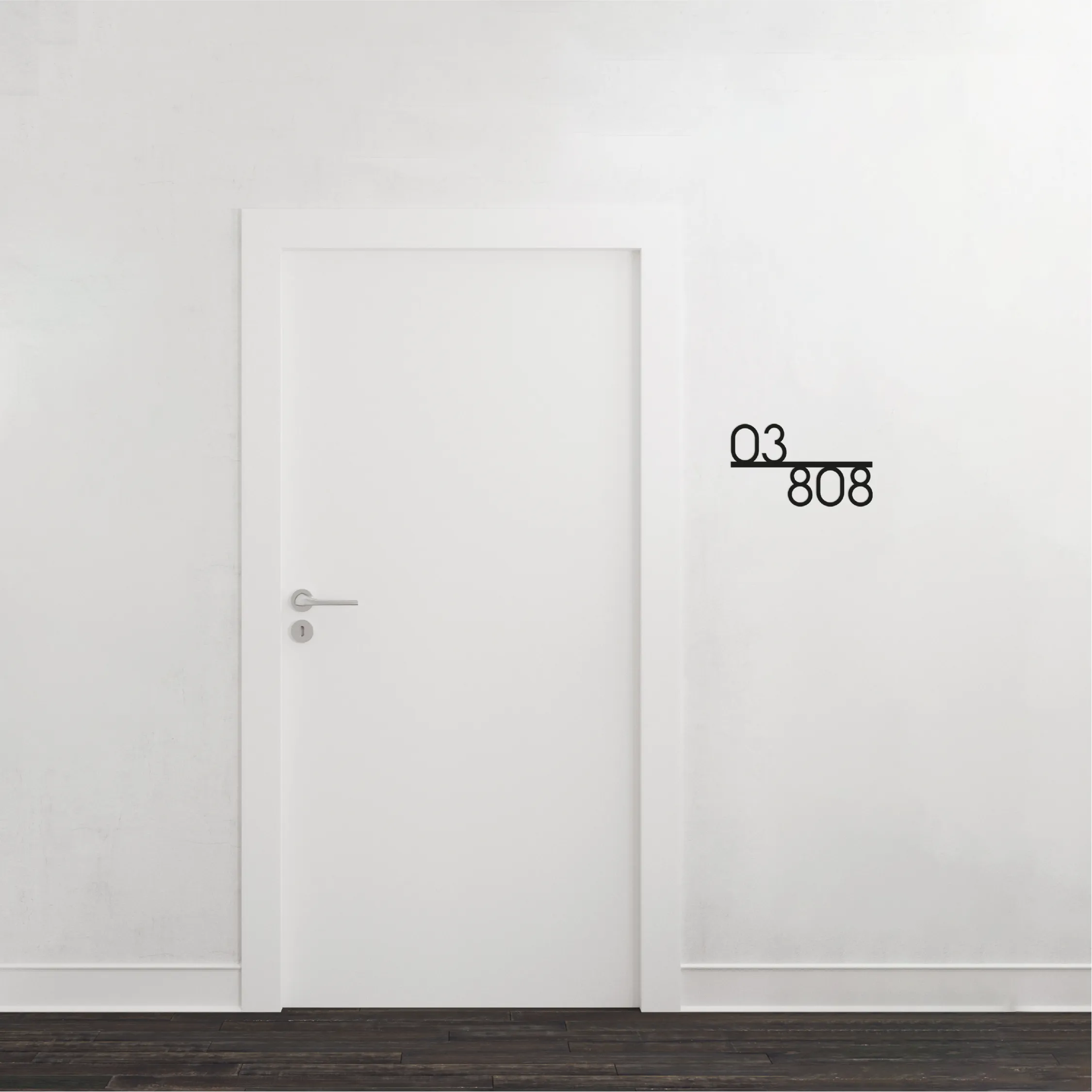 Unit Number Signage -Linear