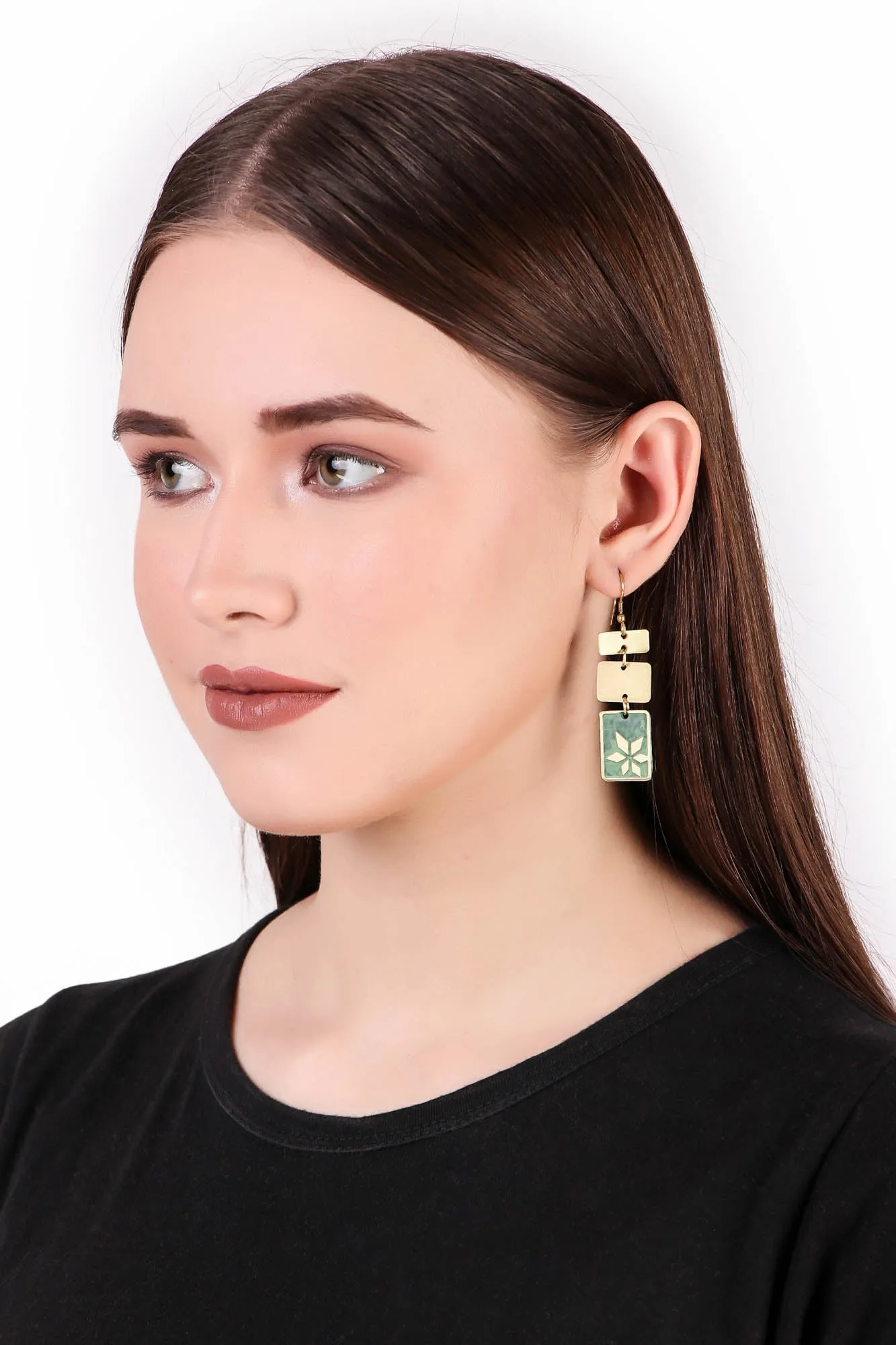Vaatika landscape earrings - Wholesale