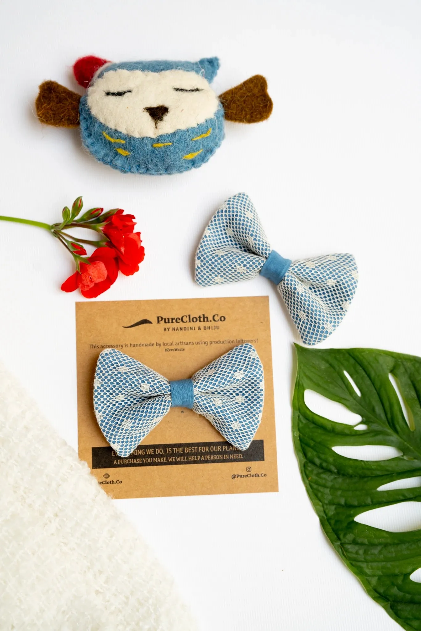 Vintage Lace Bows | Hair Clips | Infant and Kids